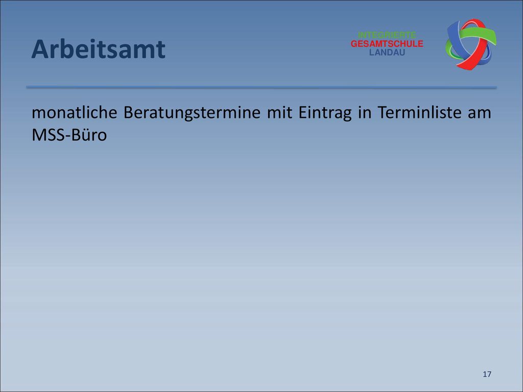 Abitur An Der Igs Landau Ppt Herunterladen